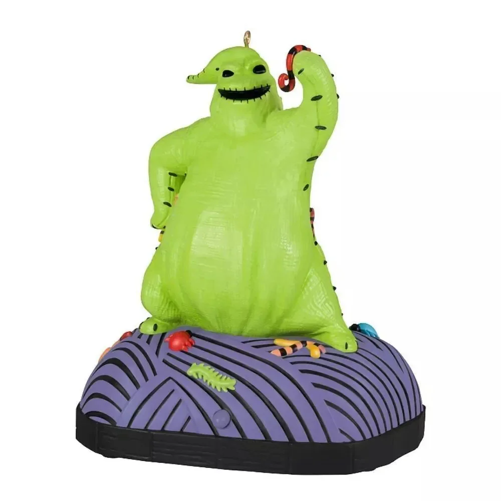 🔥NIB Disney Hallmark Animatronic Oogie Boogie Keepsake Ornament